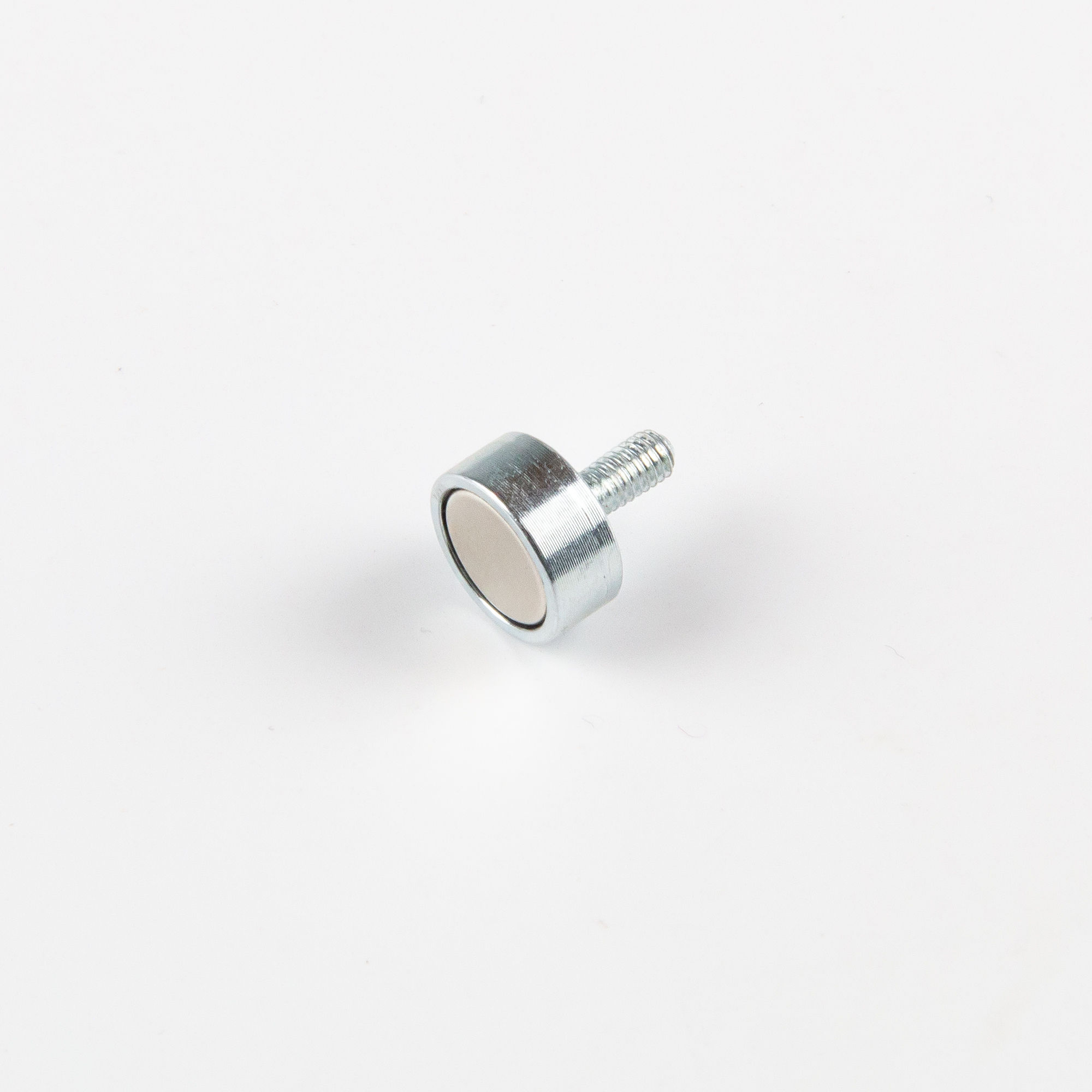 Neodym Flachgreifer mit Gewindezapfen Ø10x4,5mm mit Gewindezapfen M3x7