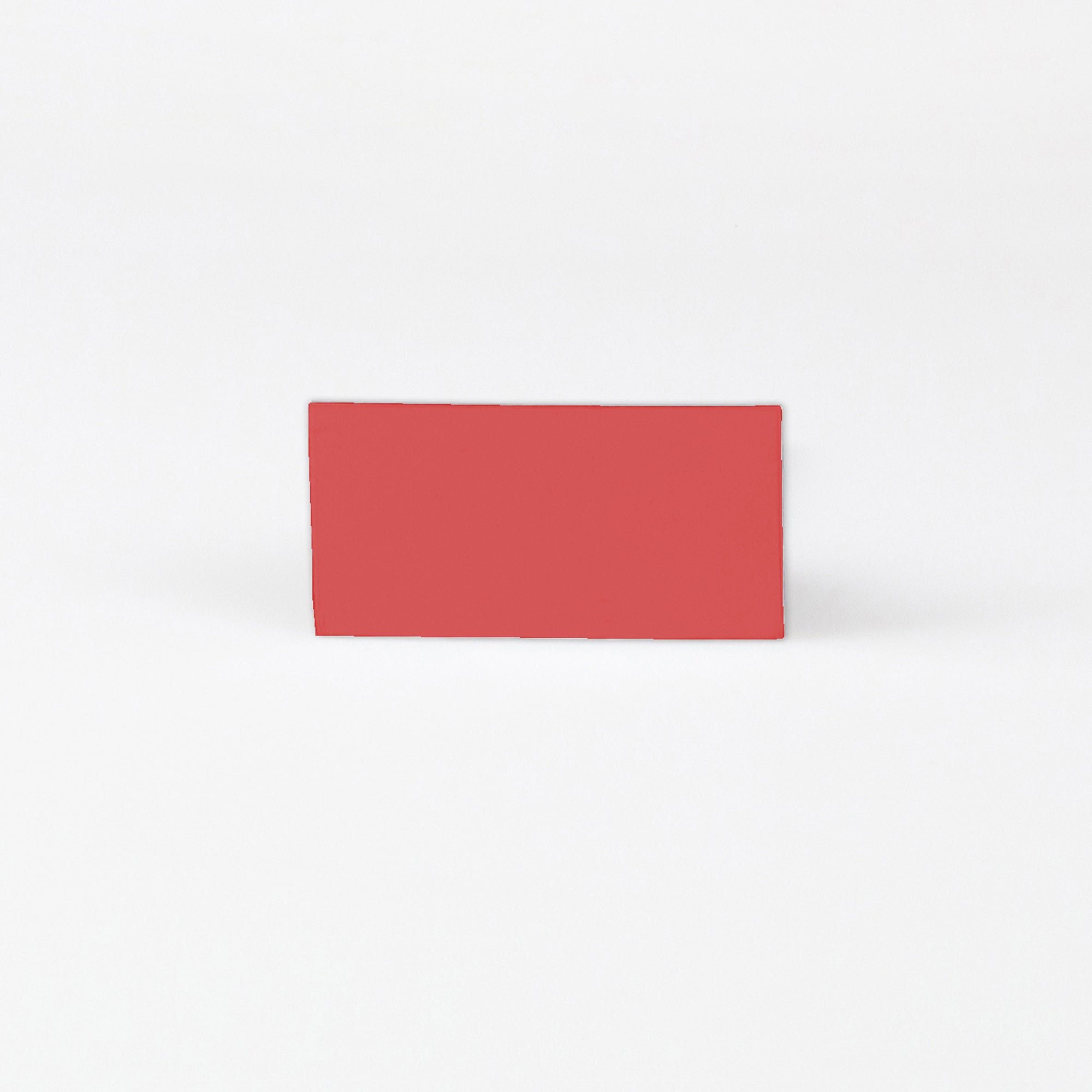 Rotes Magnetschild zum Beschriften 70x30mm