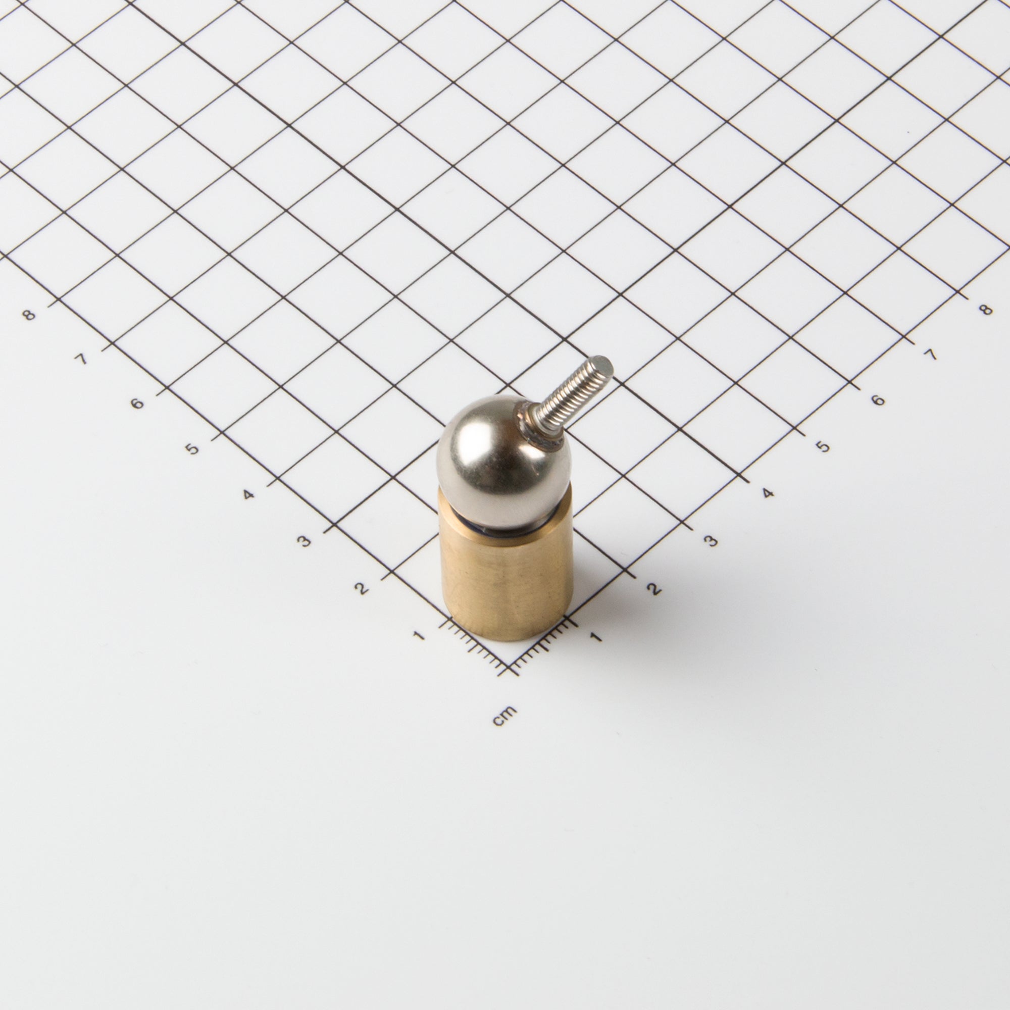 Magnetisches Kugelgelenk mit Gewindezapfen M4x12