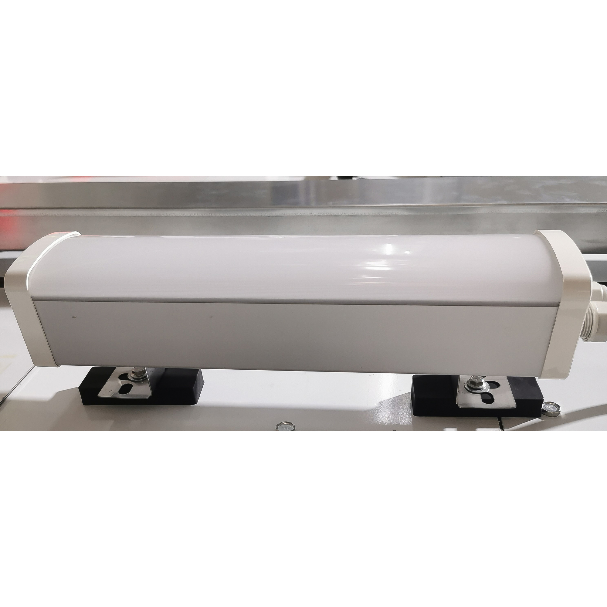 Gummierter Magnet 175x60x21mm mit Innengewinde M8 Anwendung