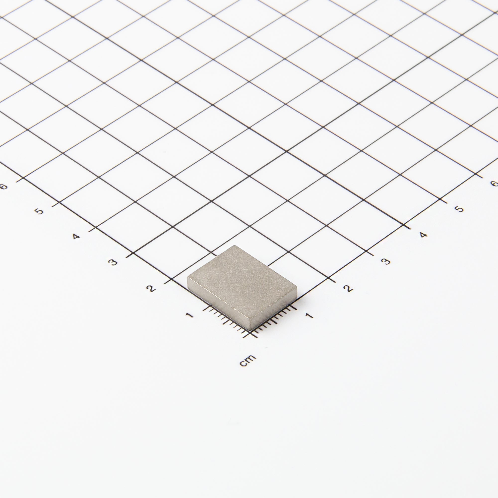 Samarium-Cobalt Magnet in der Abmessung 16x12x3mm